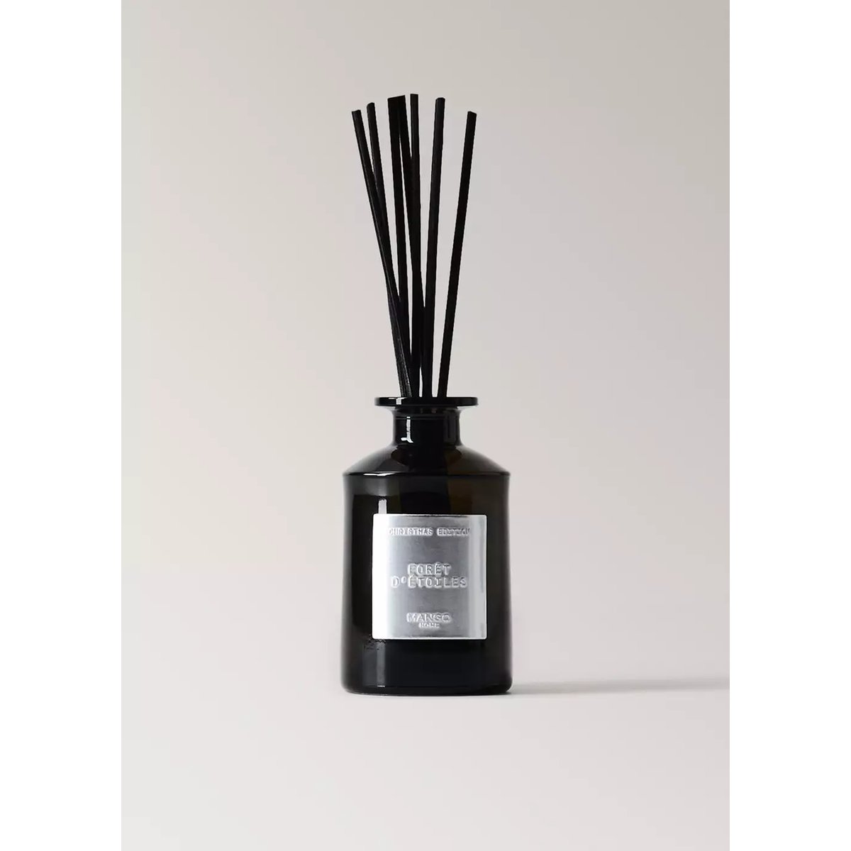 Diffuseur de parfum mikado Forêt d'étoiles 200 ml argent, MANGO HOME