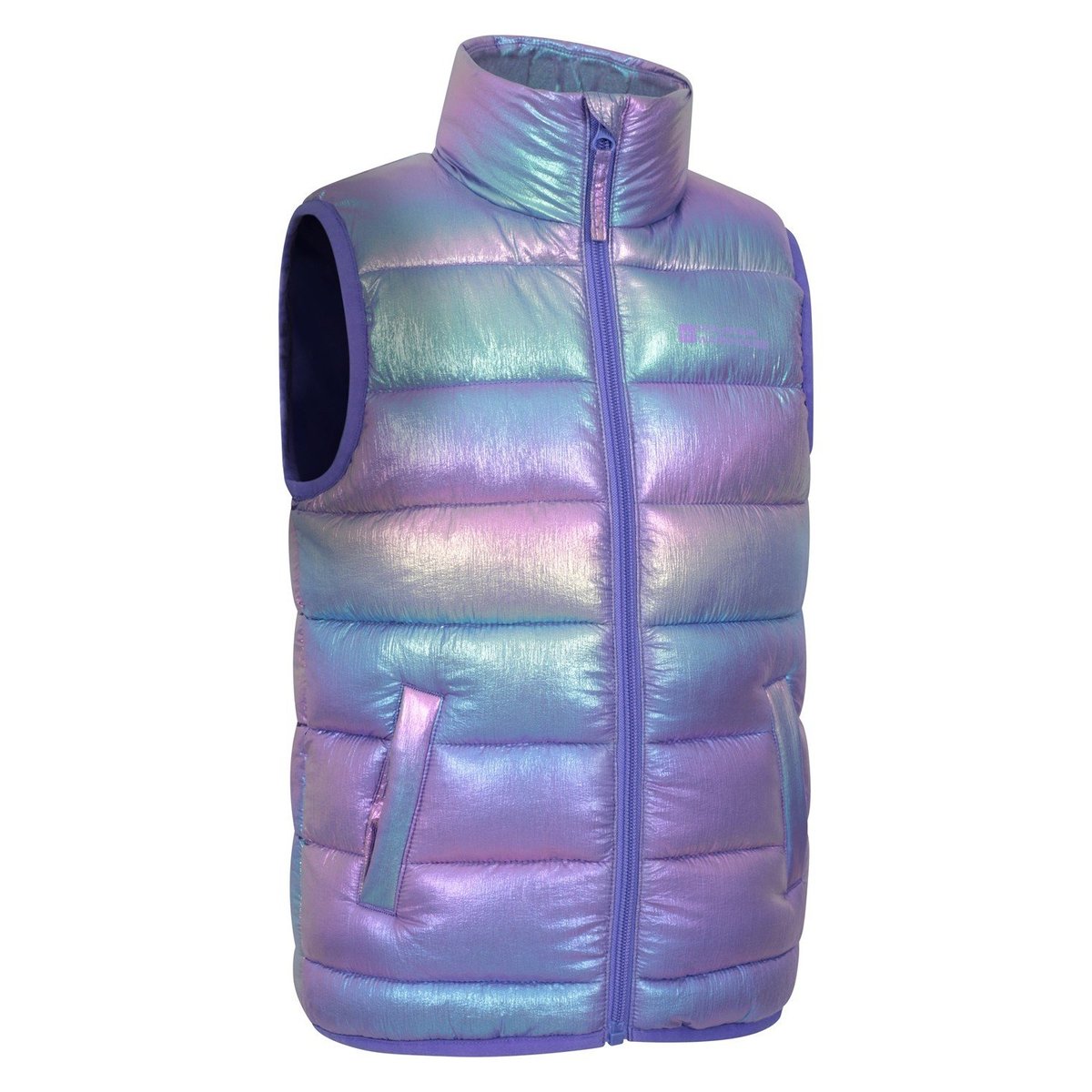 Veste rembourrée sans manches ROCKO bleu, MOUNTAIN WAREHOUSE