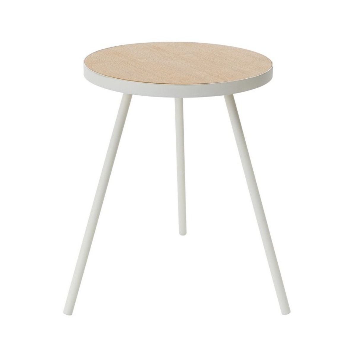 Table basse d'appoint design TOWER blanc, YAMAZAKI