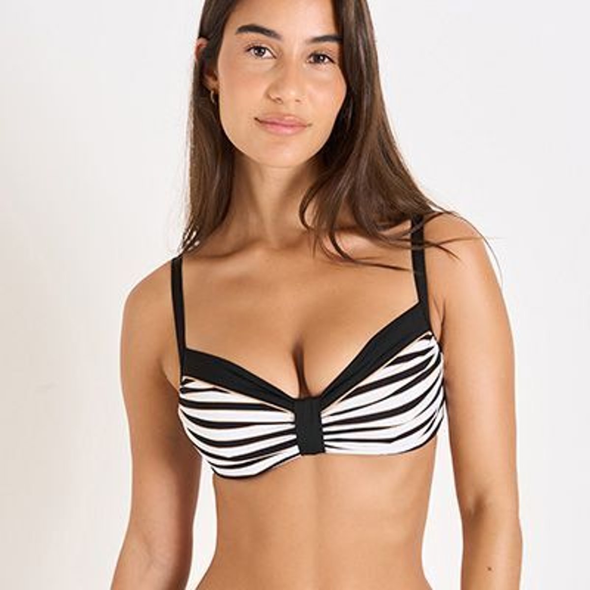 Haut de maillot balconnet Verdina - GOMERA noir, LIVIA