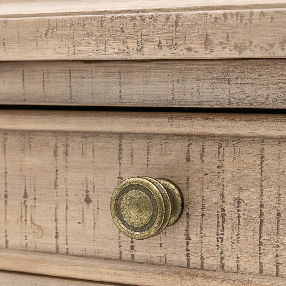 Vinton American Pine 3 Drawer Bedside natural, ÉDITÉ