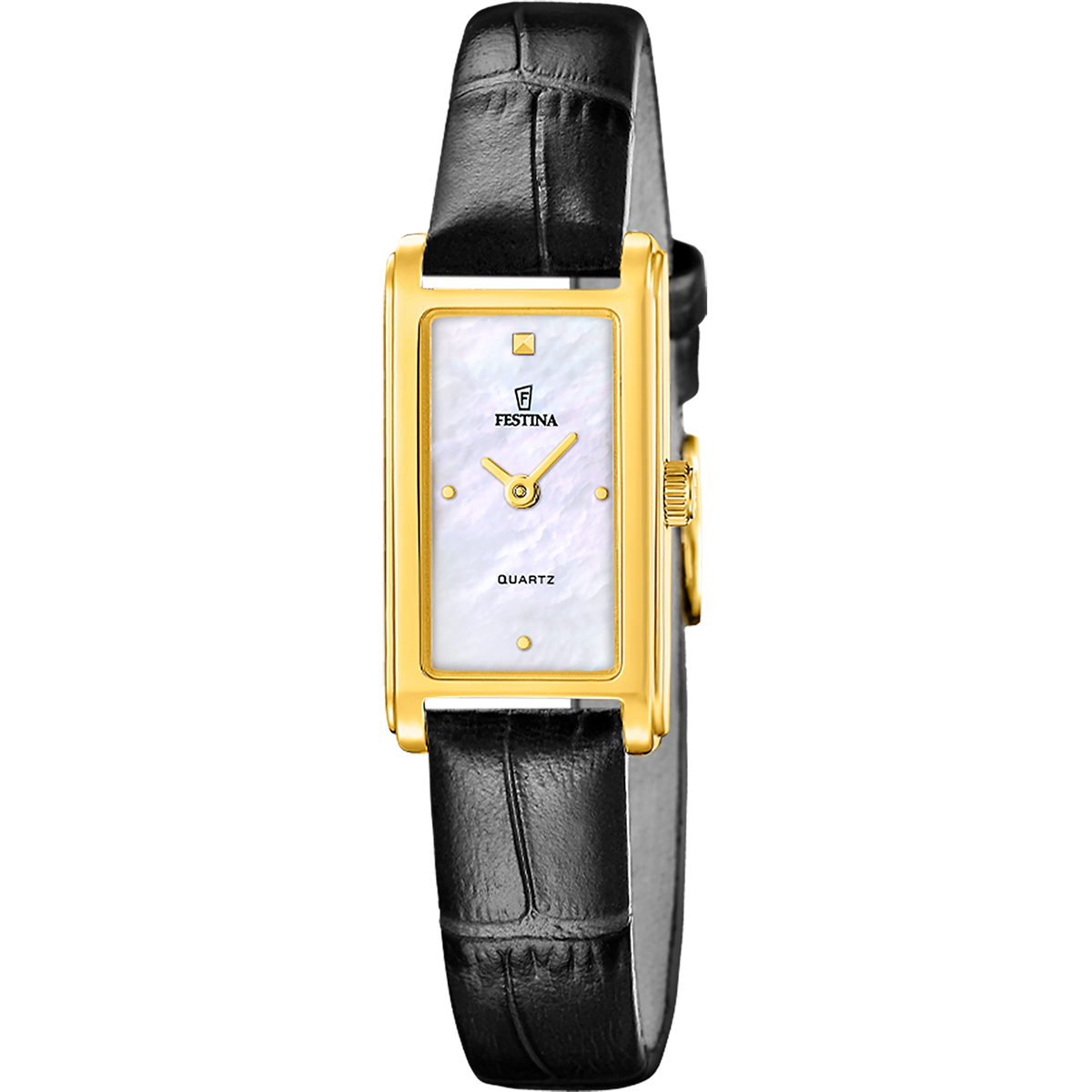 Montre Analogique MADEMOISELLE doré blanc noir, FESTINA