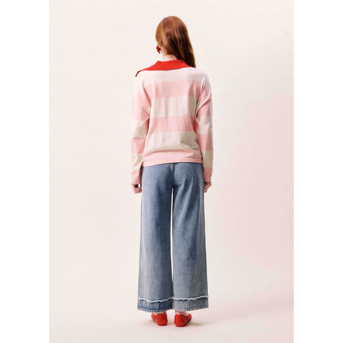 Pull HYDRALIS rose, FRNCH