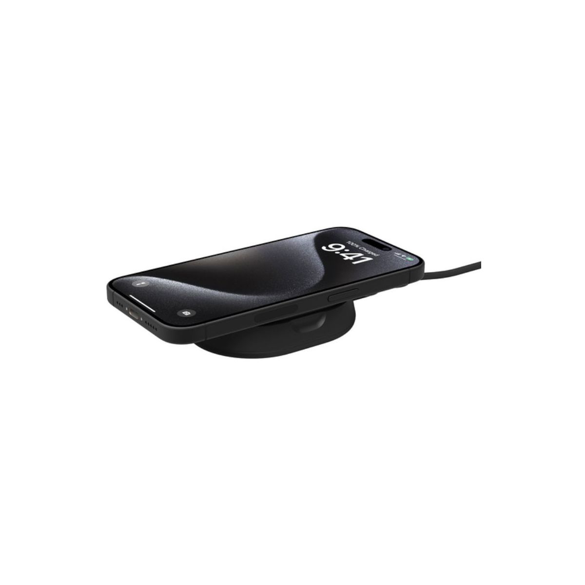 Chargeur induction support recharge 15W 2 en 1 pliable couleur unique, BELKIN