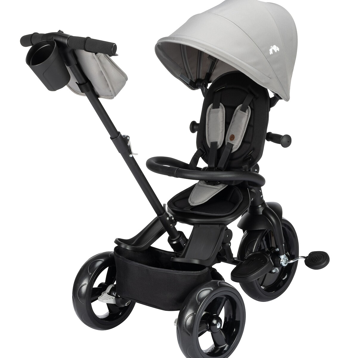 Poussette et tricycle bébé 2 en 1 Windy gris, BEBECONFORT