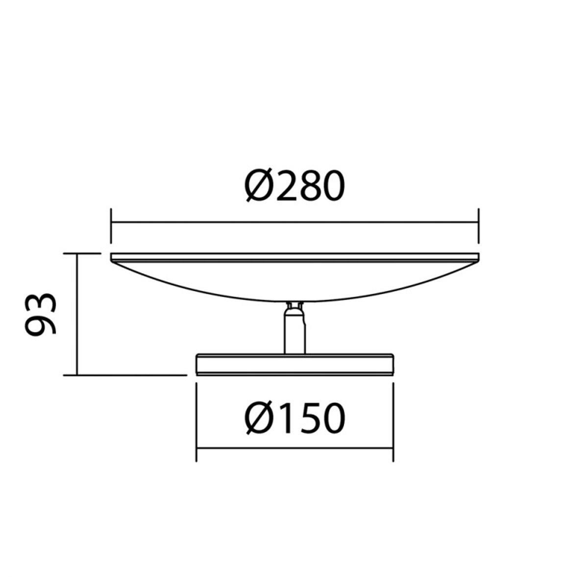 Lampe A Poser Led Puissante Dimmable Boom Laiton Mat laiton, MILLUMINE