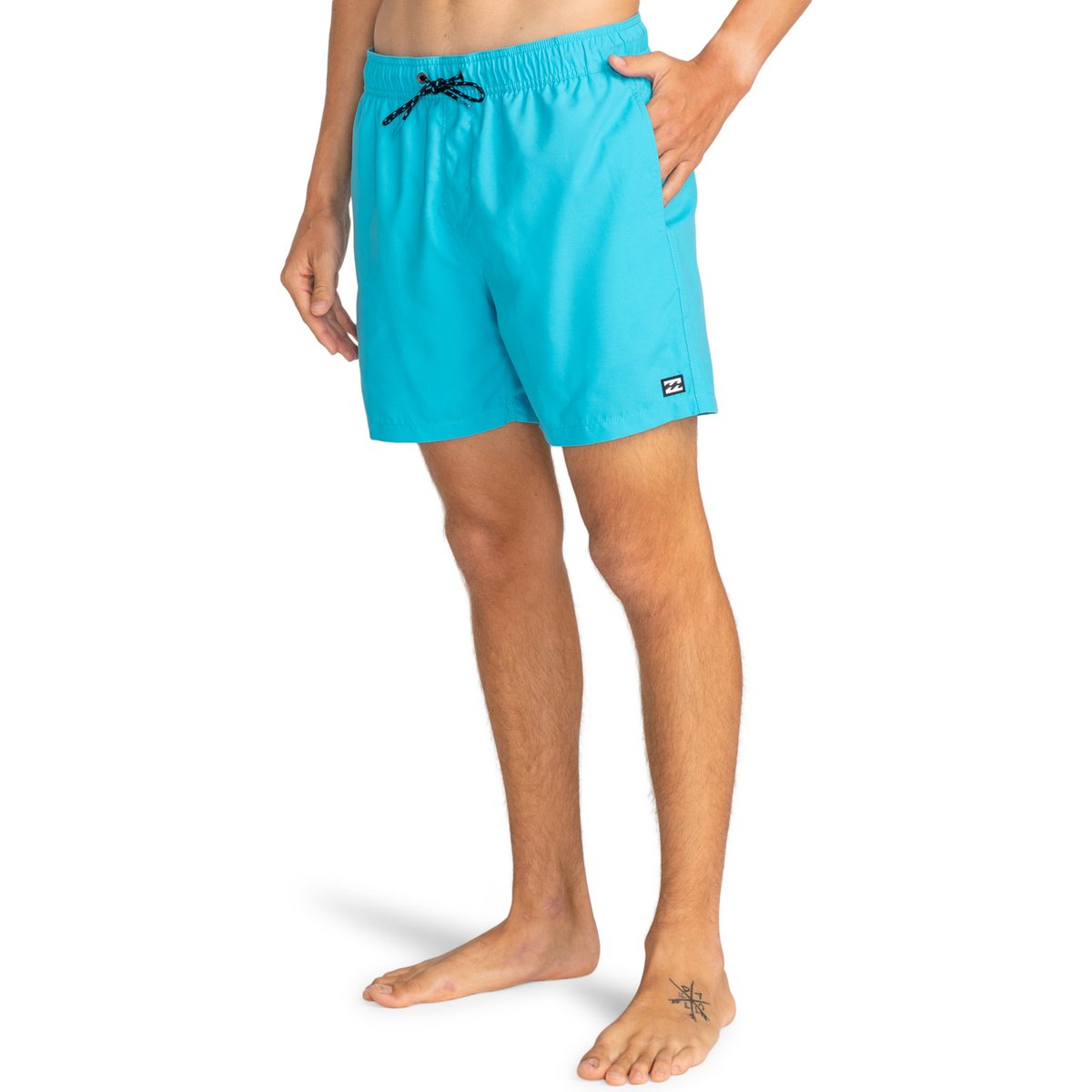 Short de bain All Day Laybacks 16" bleu cyan, BILLABONG