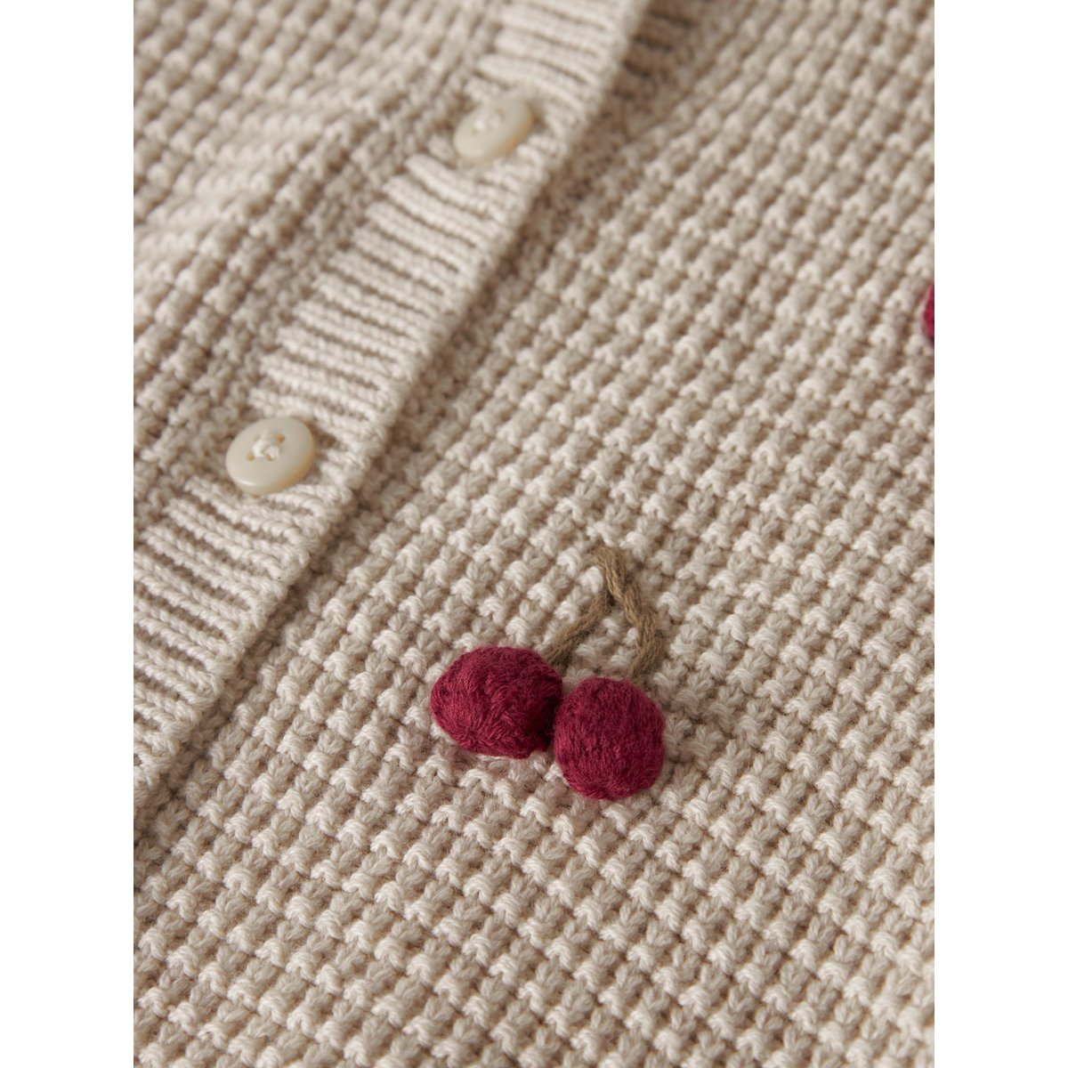 Pull En Maille blanc - peyote melange1, NAME IT