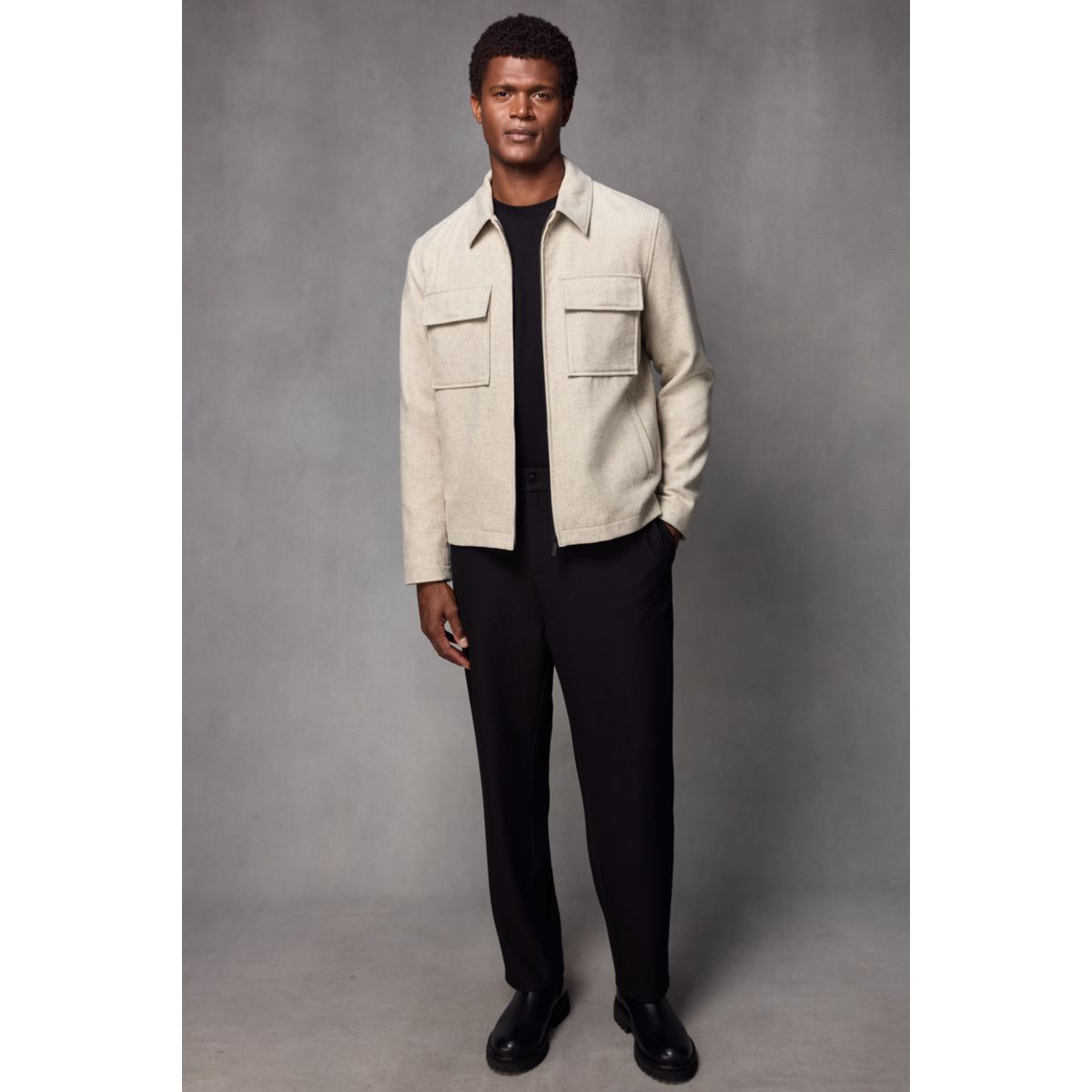 Veste chemise crème écru, NEXT