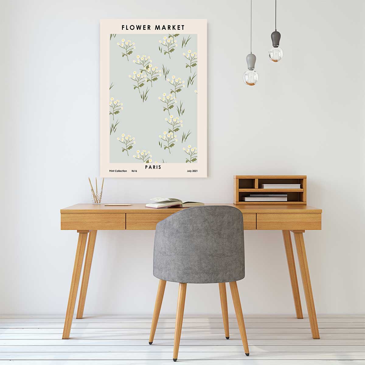 Tableau fleurs paris flower market tableau alu dibond, HEXOA