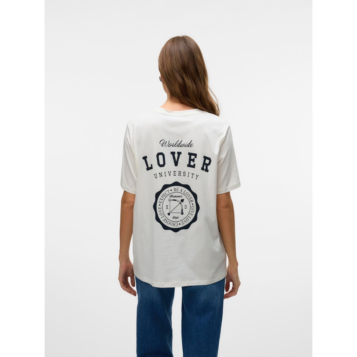 T-Shirt VMSENA T-shirts snow white, VERO MODA