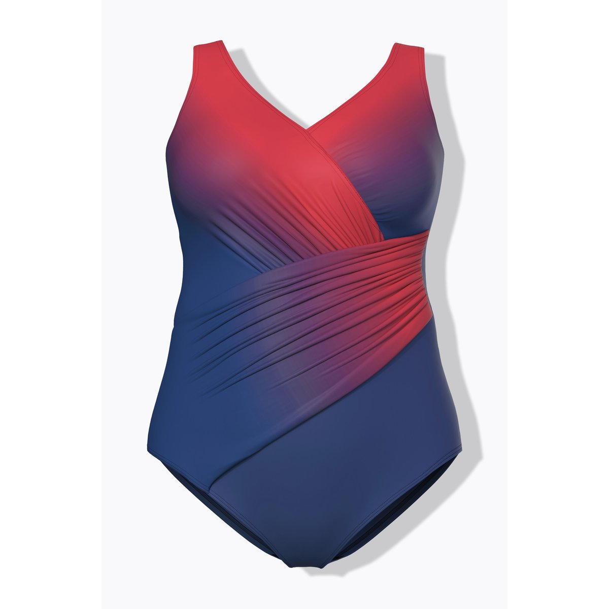 Maillot de bain avec dégradé de couleurs. marine, ULLA POPKEN