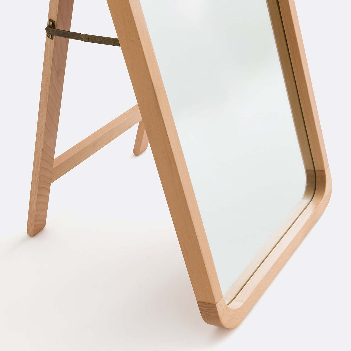 Miroir sur pied/psyché en hêtre 50x150 cm, Alaria naturel, LA REDOUTE INTERIEURS