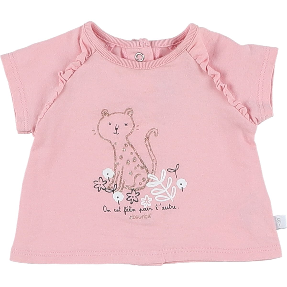 T-shirt -  Très bon état rose, ABSORBA