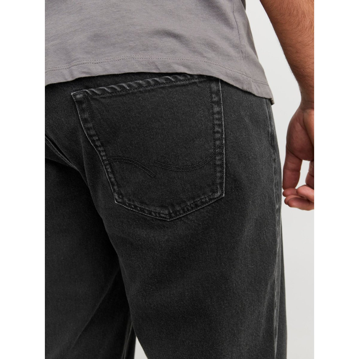 Jean À Coupe Ample black denim, JACK & JONES