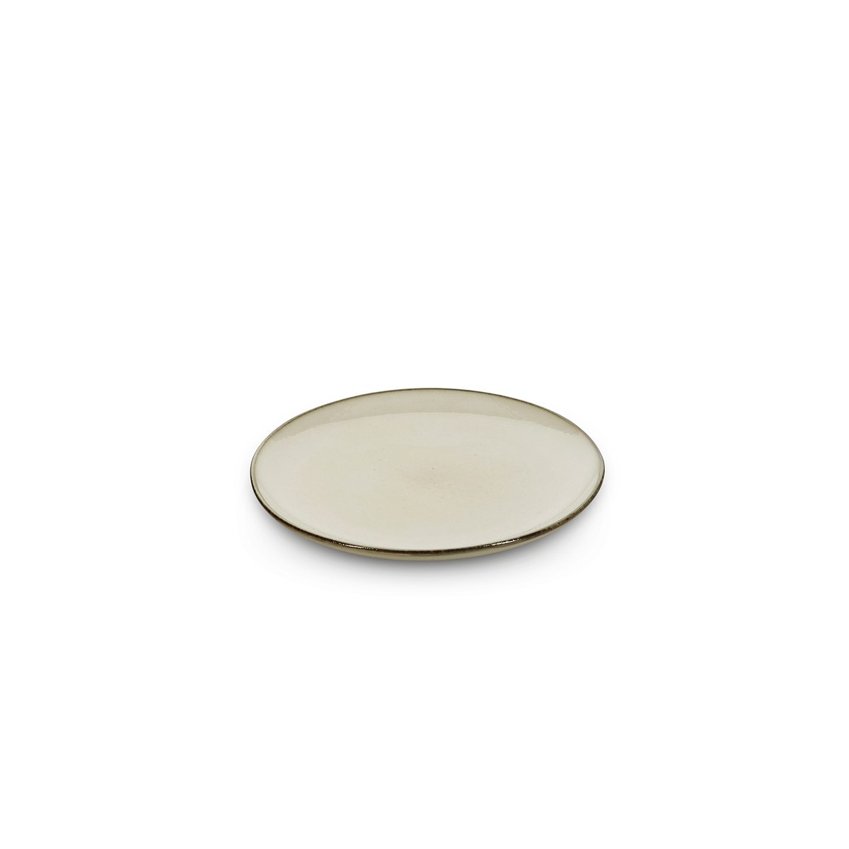 Lot de 4 assiette à desserts MERIDIAN beige, SALT & PEPPER