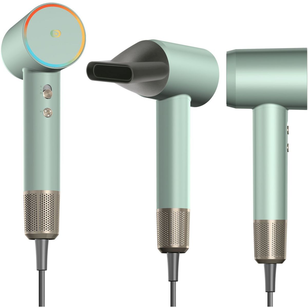 Sèche cheveux EHD Innodry Jade couleur unique, ESSENTIEL B