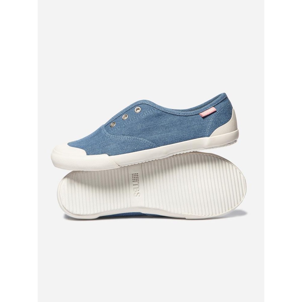 Tennis toile OPALINE jean, TBS