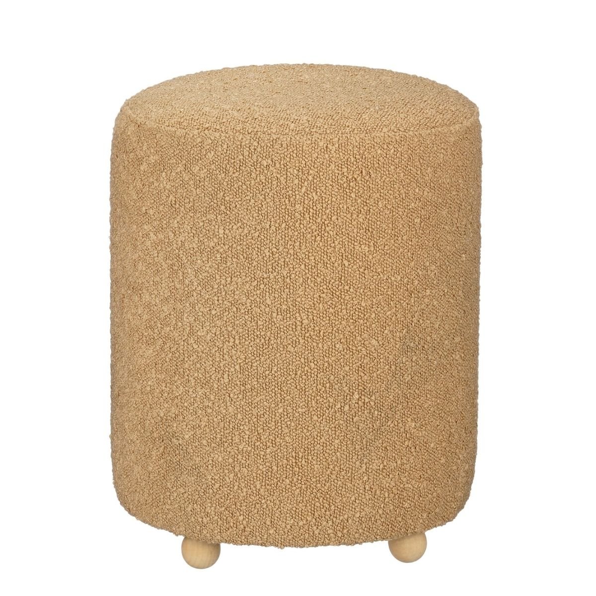 Tabouret YVES marron clair, MICA DECORATIONS