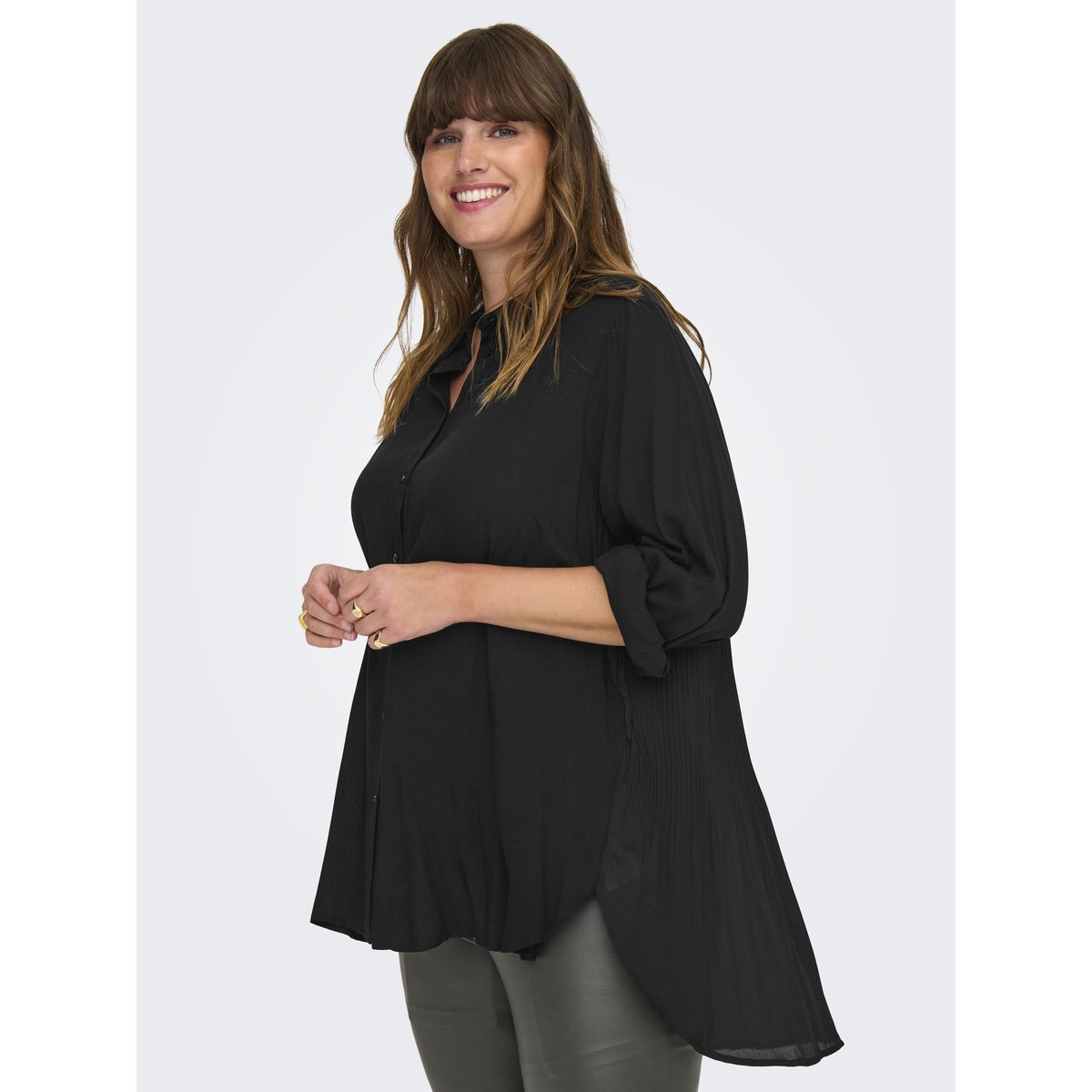 Chemise noire - black, ONLY CARMAKOMA