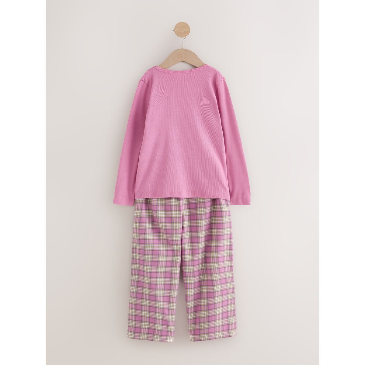 Pyjama large tissé, lot de 2 rose, NEXT