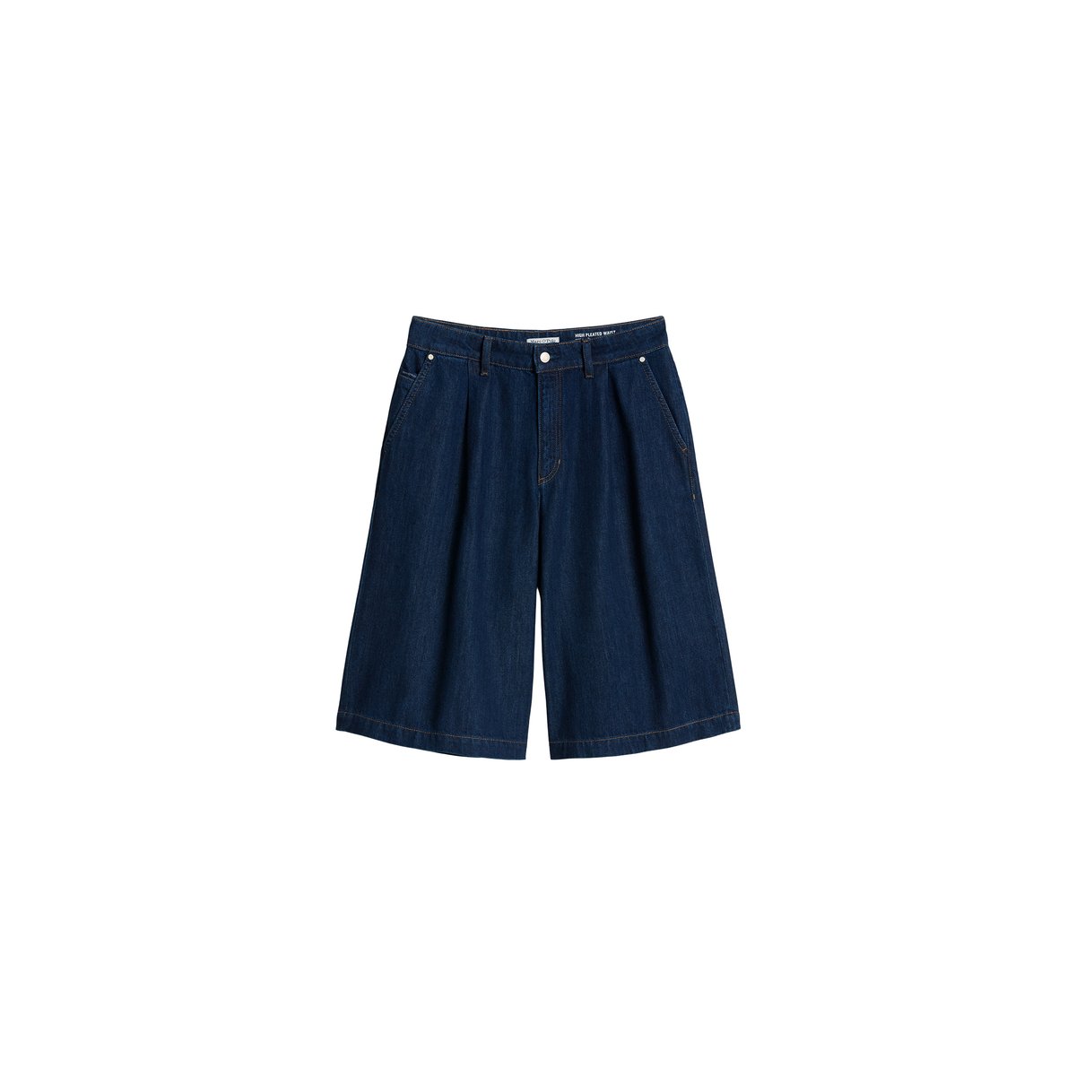 Short bermuda ample réalisé avec Orange Fiber bleu, MARC O’POLO DENIM