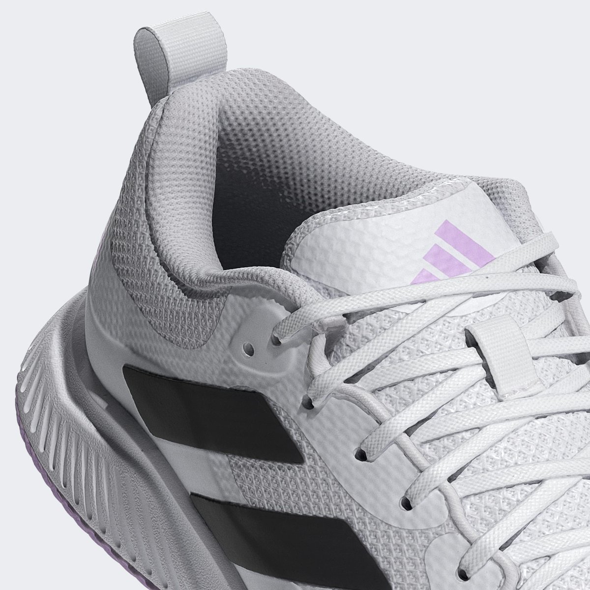 Chaussure Court Team Bounce 2.0 Chaussure Court Team Bounce 2.0 cloud white / core black / powder plum, adidas Performance
