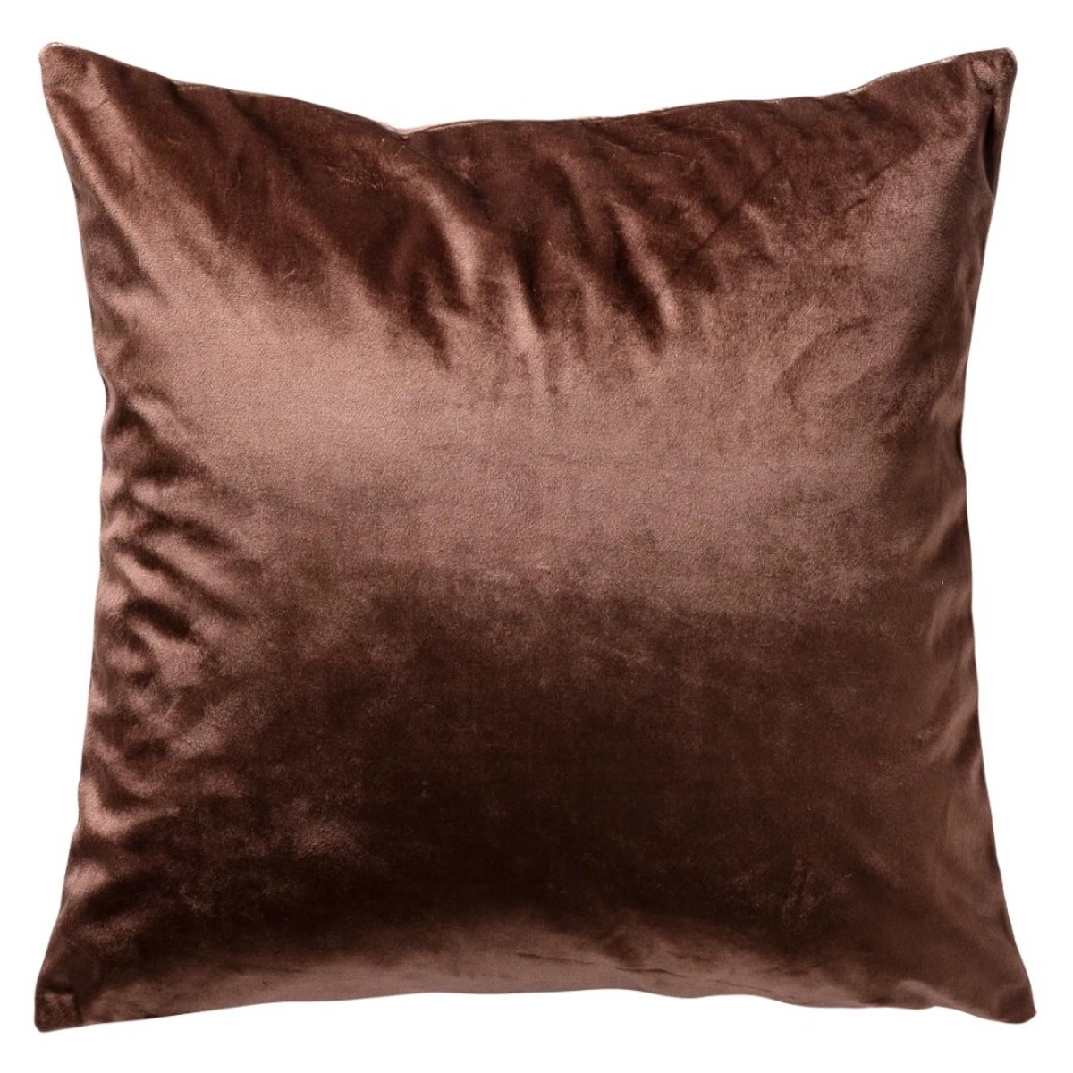 Housse de coussin Elah marron foncé, DUTCH DECOR