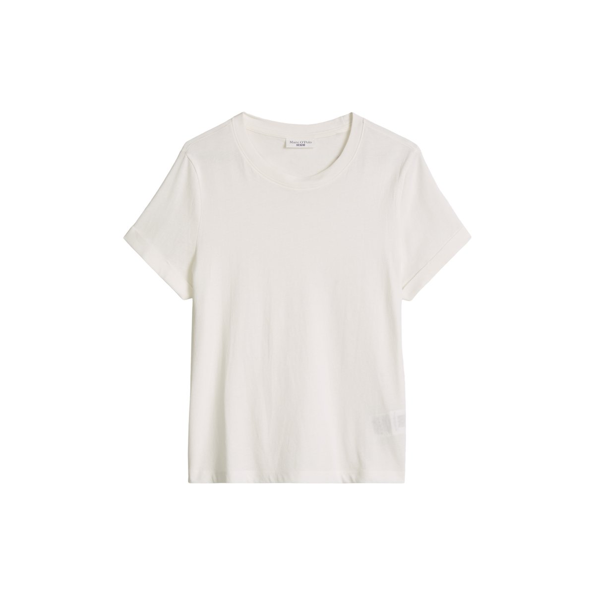T-shirt relaxed en coton organique blanc, MARC O’POLO DENIM