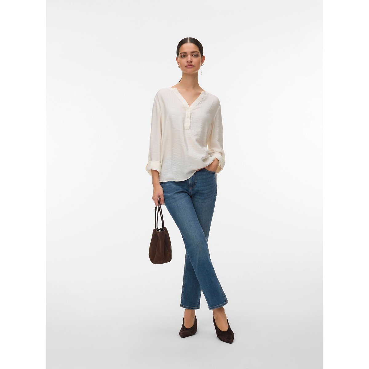 Jean slim dark blue, VERO MODA