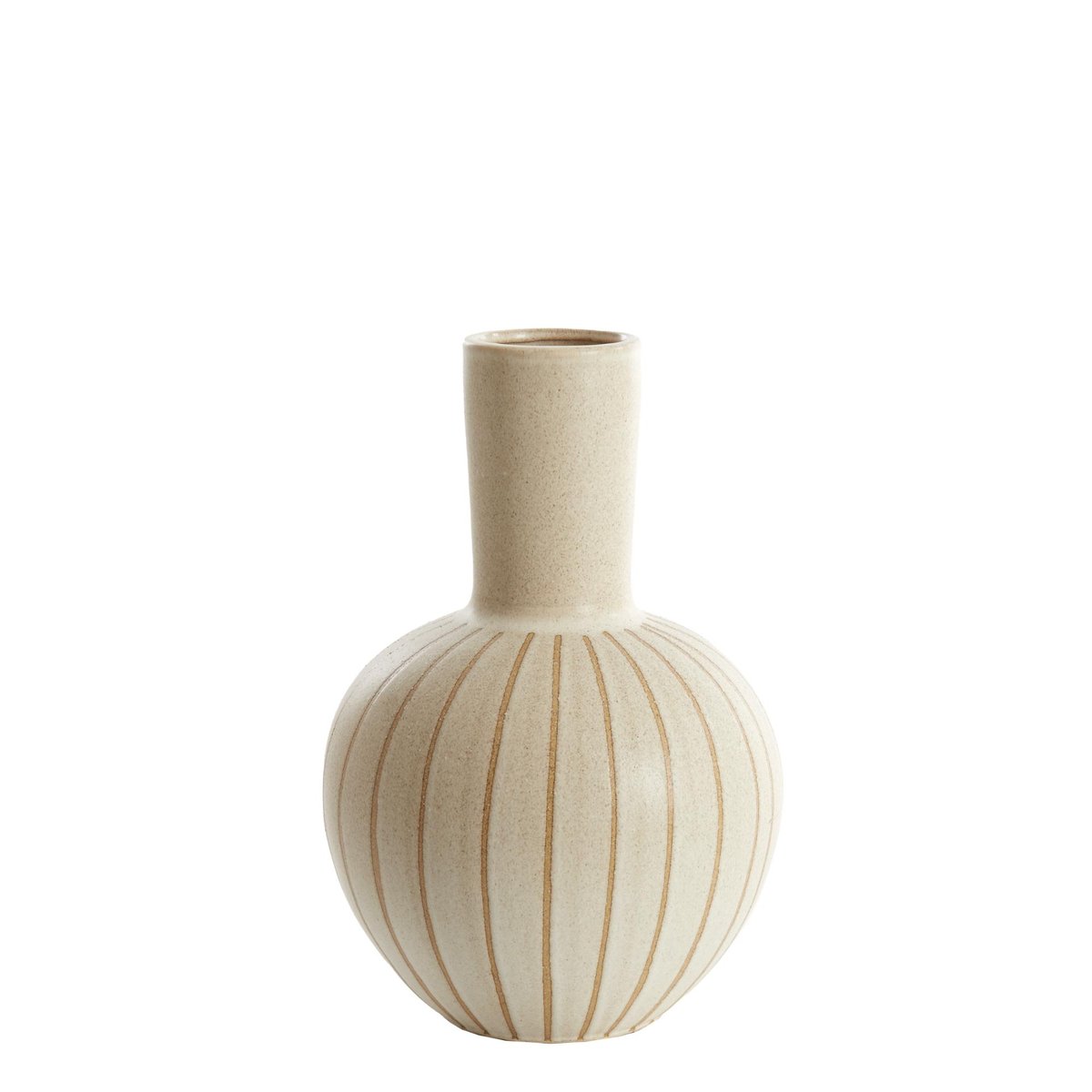 Vase Céramique ULLOA sable, LIGHT & LIVING