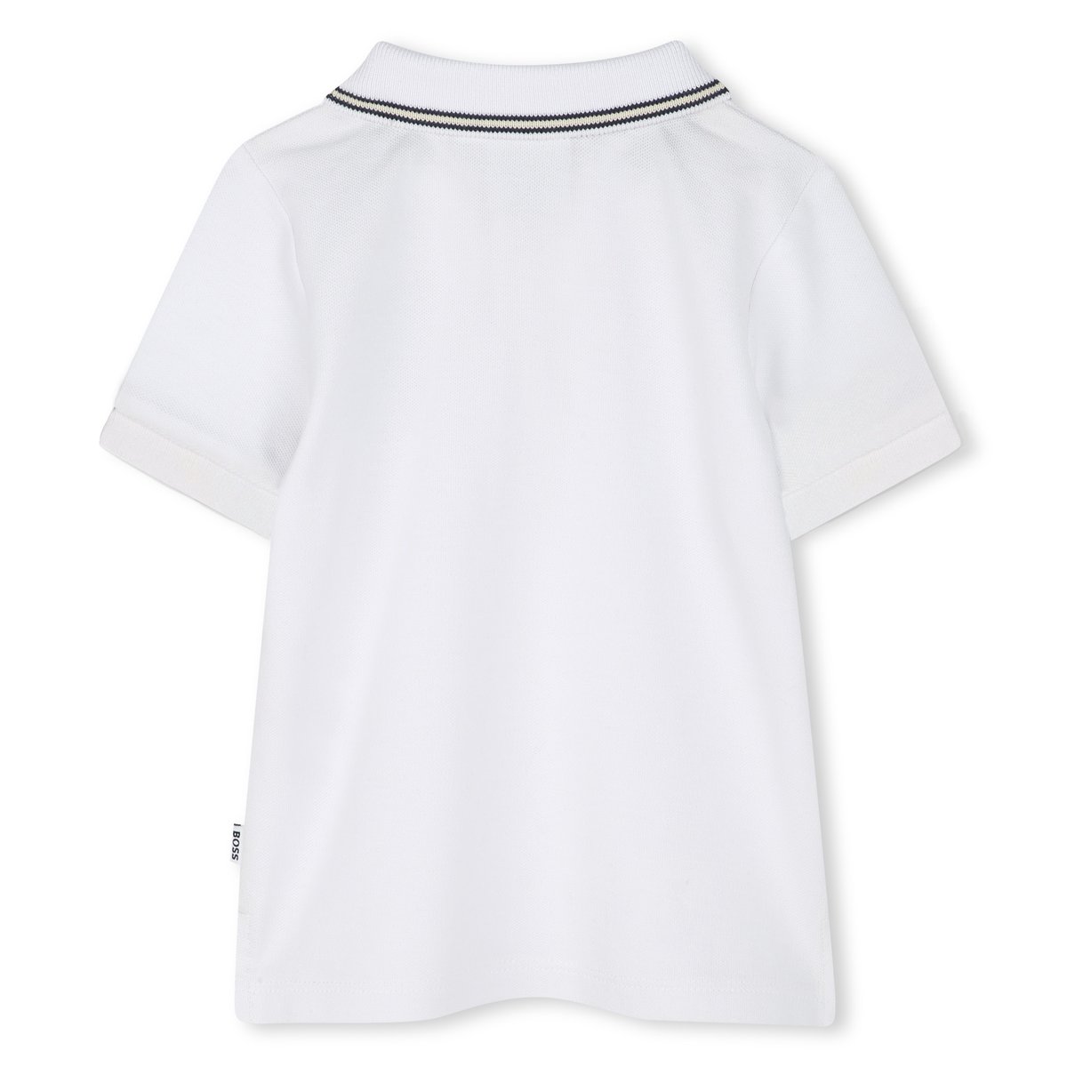 Polo à manches courtes blanc, BOSS KIDSWEAR