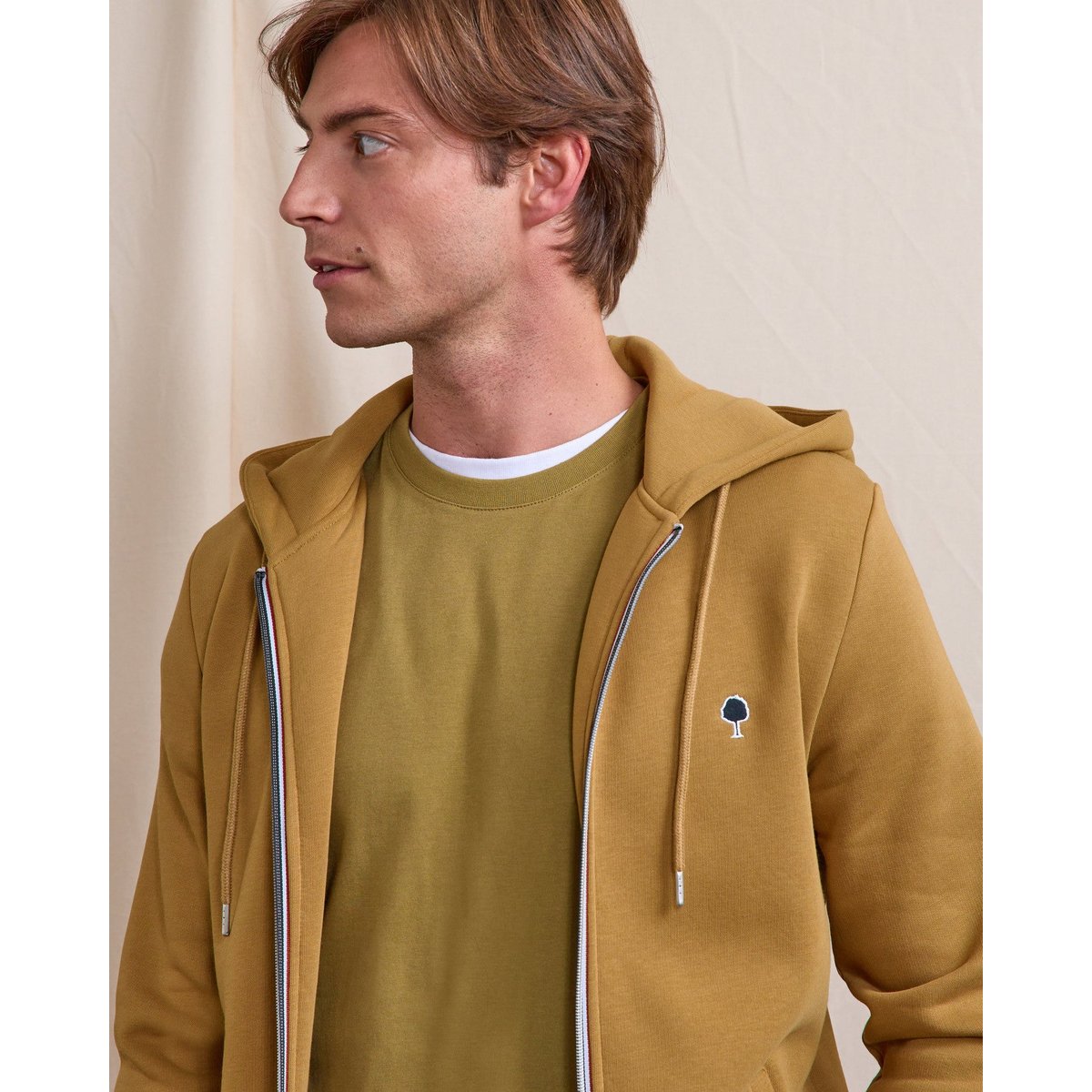 Sweat MESNIL beige clair, FAGUO