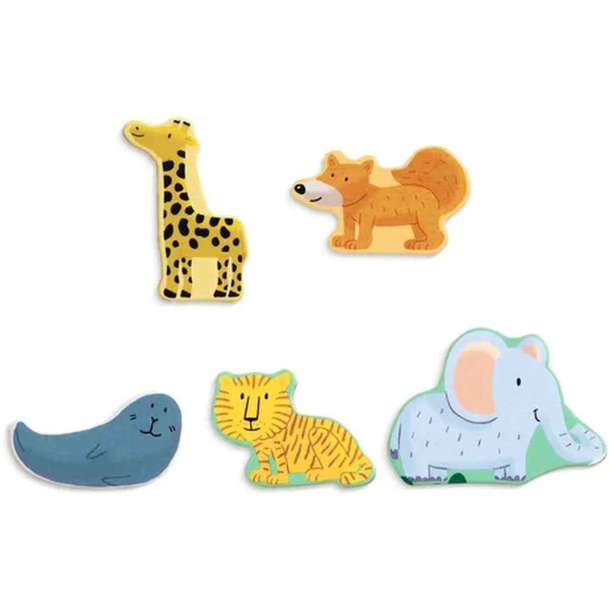 Puzzlo Animo multicolore, DJECO