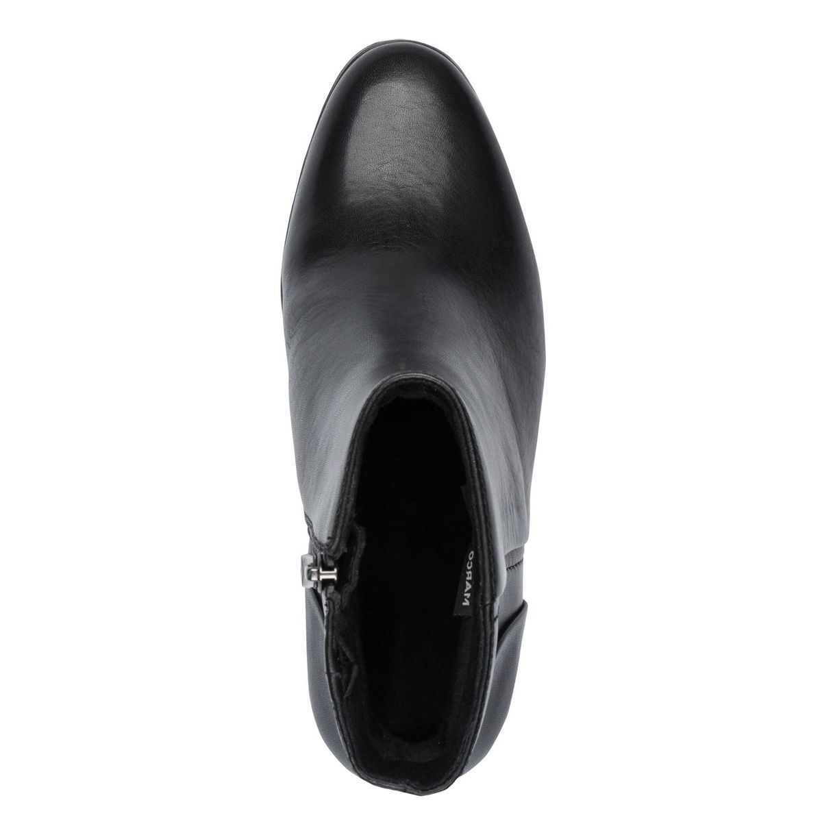Bottine en cuir noir, MARCO TOZZI