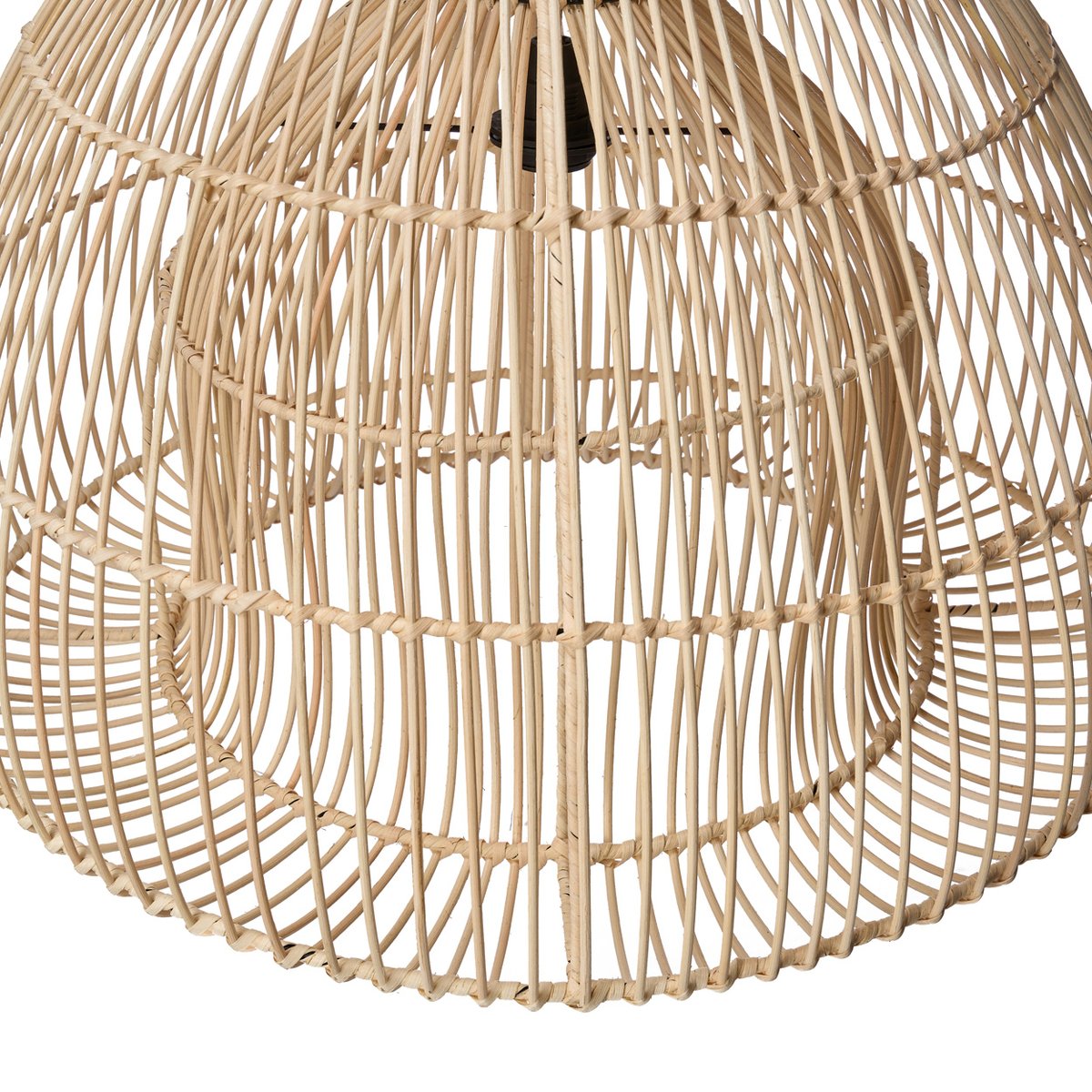 Suspension en rotin MATCHA WHISK beige, BAZAR BIZAR