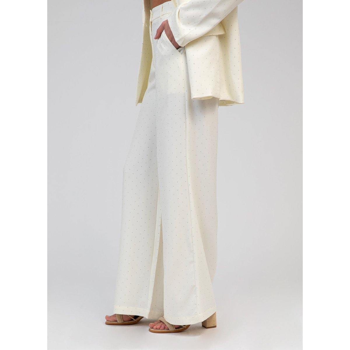 Pantalon PELINA ecru, AN'GE