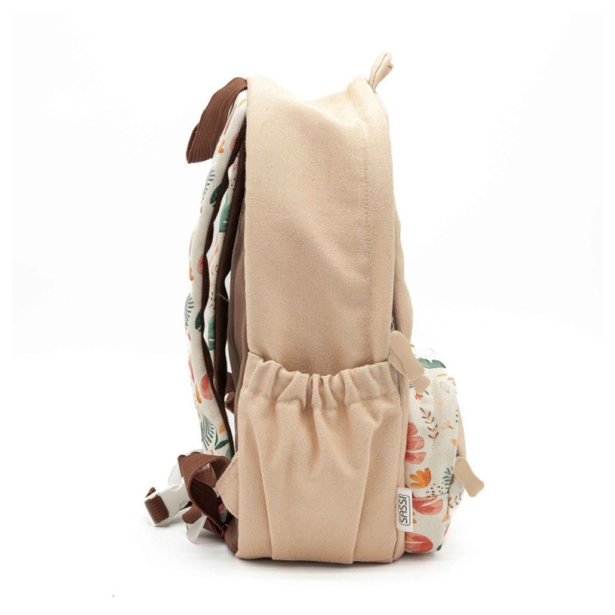 Sac à dos enfant format A4 ours blanc, SASSI JUNIOR
