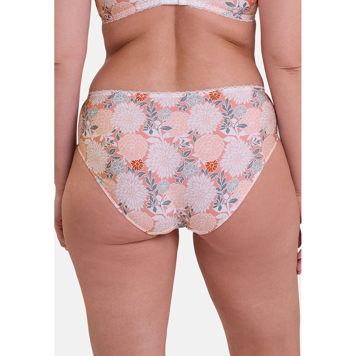 Slip Aurélie imprimé fond blanc, SANS COMPLEXE