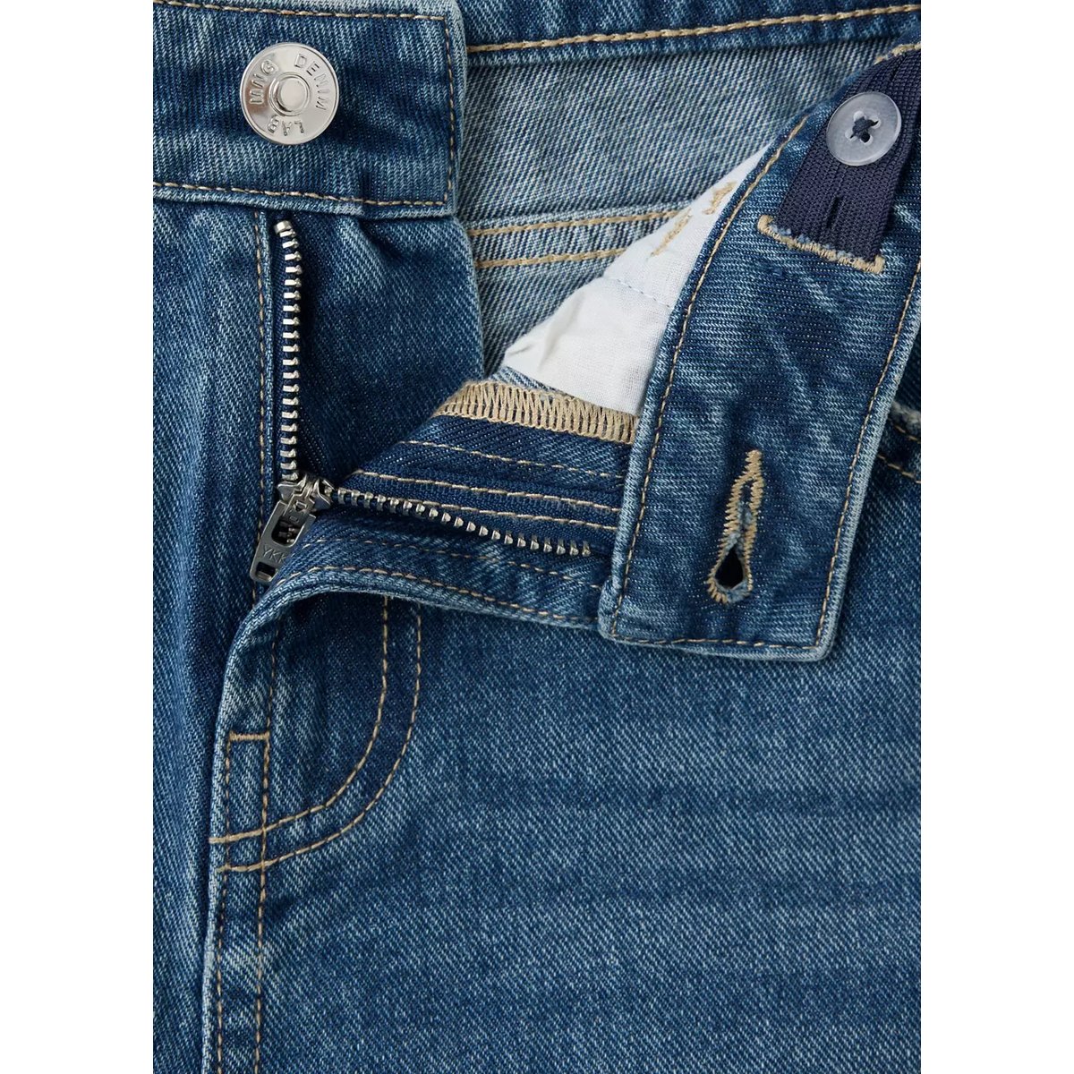 JEANS SPIRIT bleu foncé, MANGO KIDS