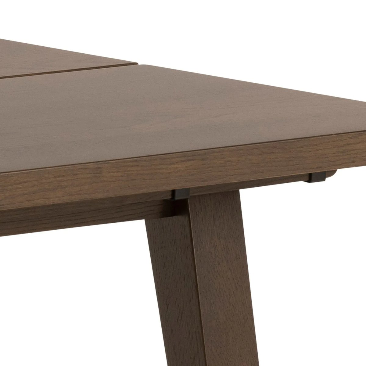 Table à manger rectangulaire en chêne fumé L200 8 personnes - ALISIA bois foncé, HELLIN, DEPUIS 1862