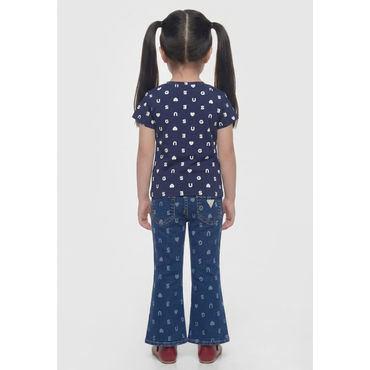 T-Shirt Imprimé Animal bleu foncé, GUESS KIDS