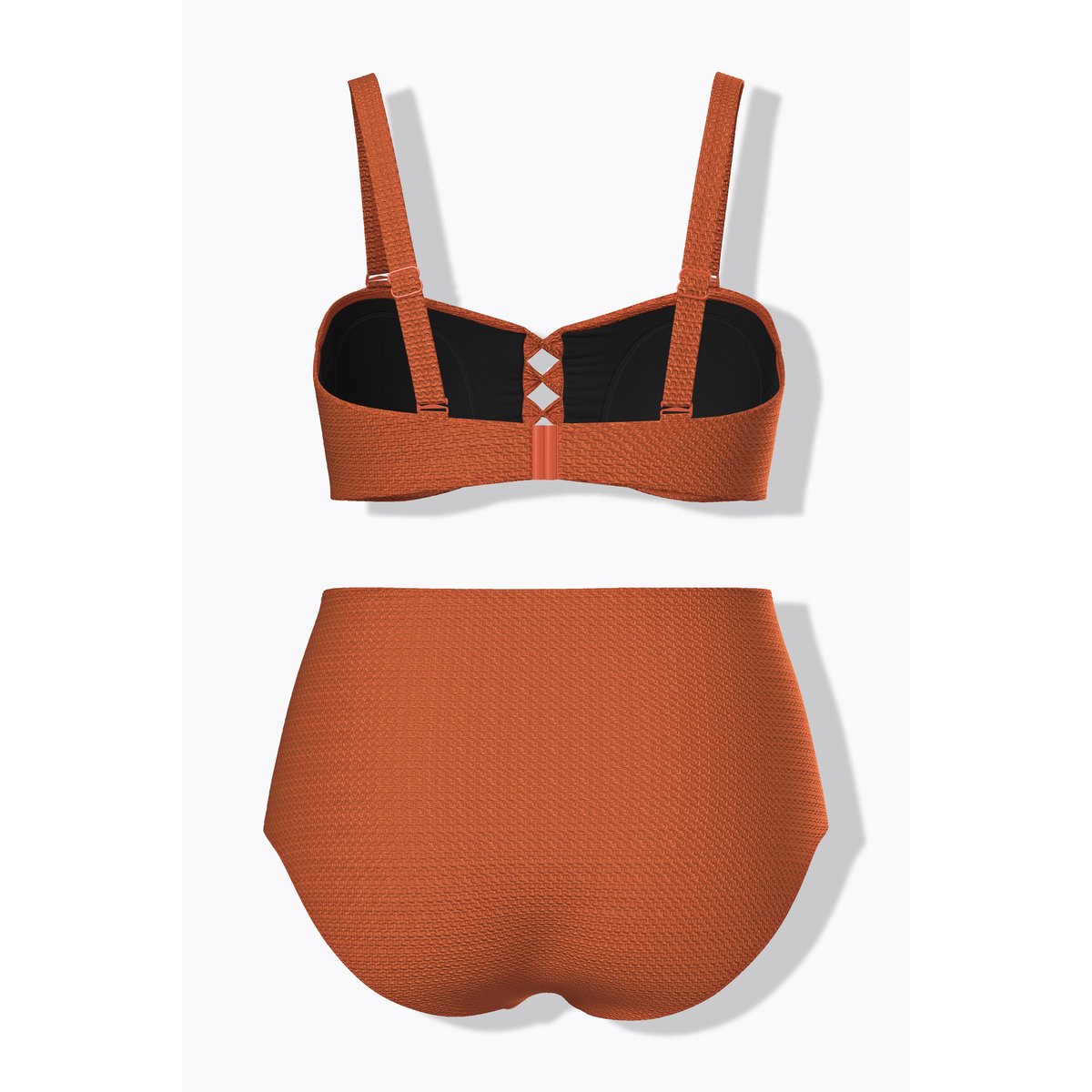 Bikini avec bonnets souples orange clair, ULLA POPKEN