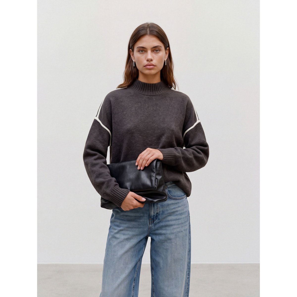 Pull En Maille chocolate torte, VERO MODA
