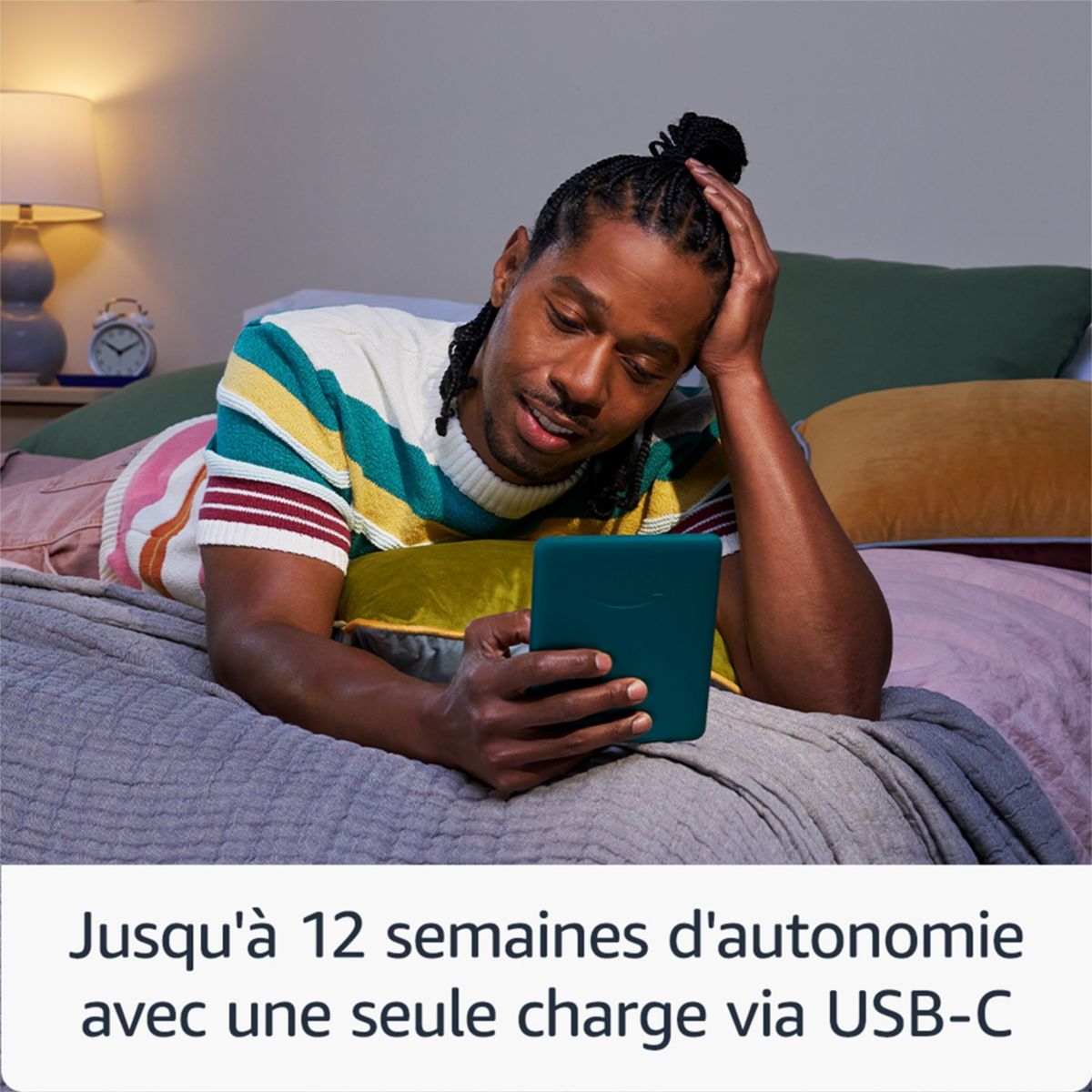 Liseuse eBook Kindle Paperwhite 16 Go Rose couleur unique, AMAZON