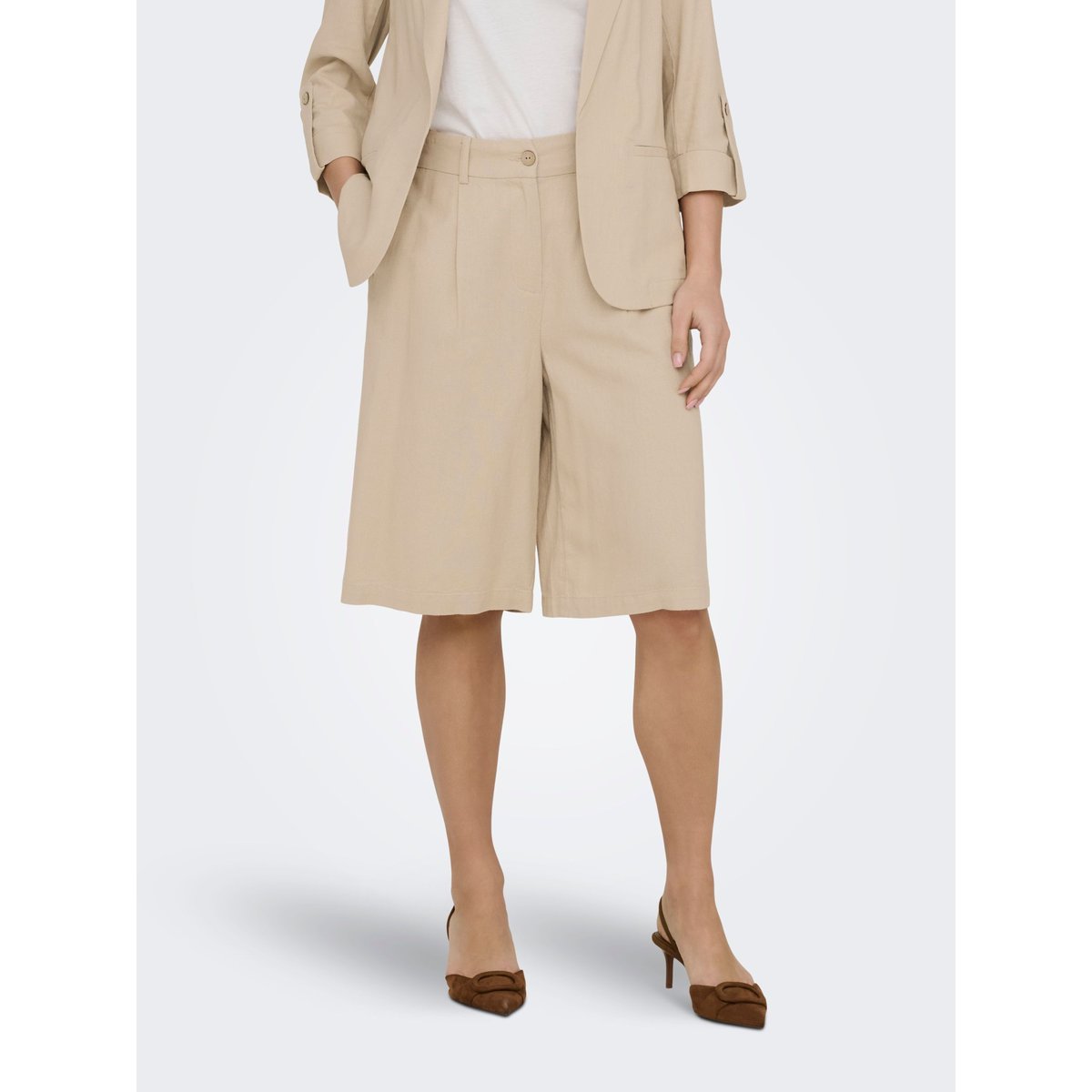 Short oxford tan, ONLY
