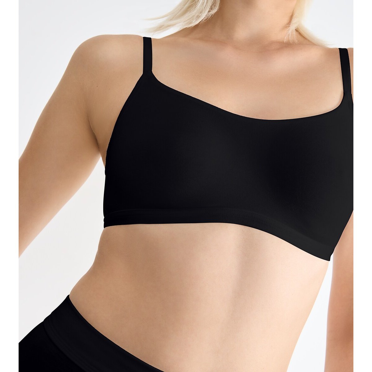 Reggiseno Go Daily in cotone nero , SLOGGI