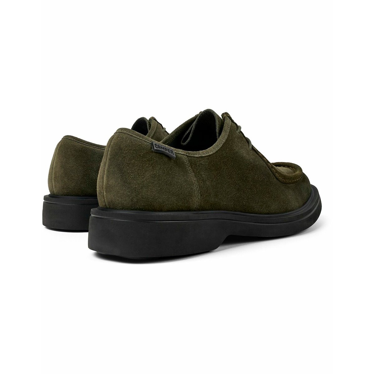 Derbies Norman en cuir kaki, CAMPER