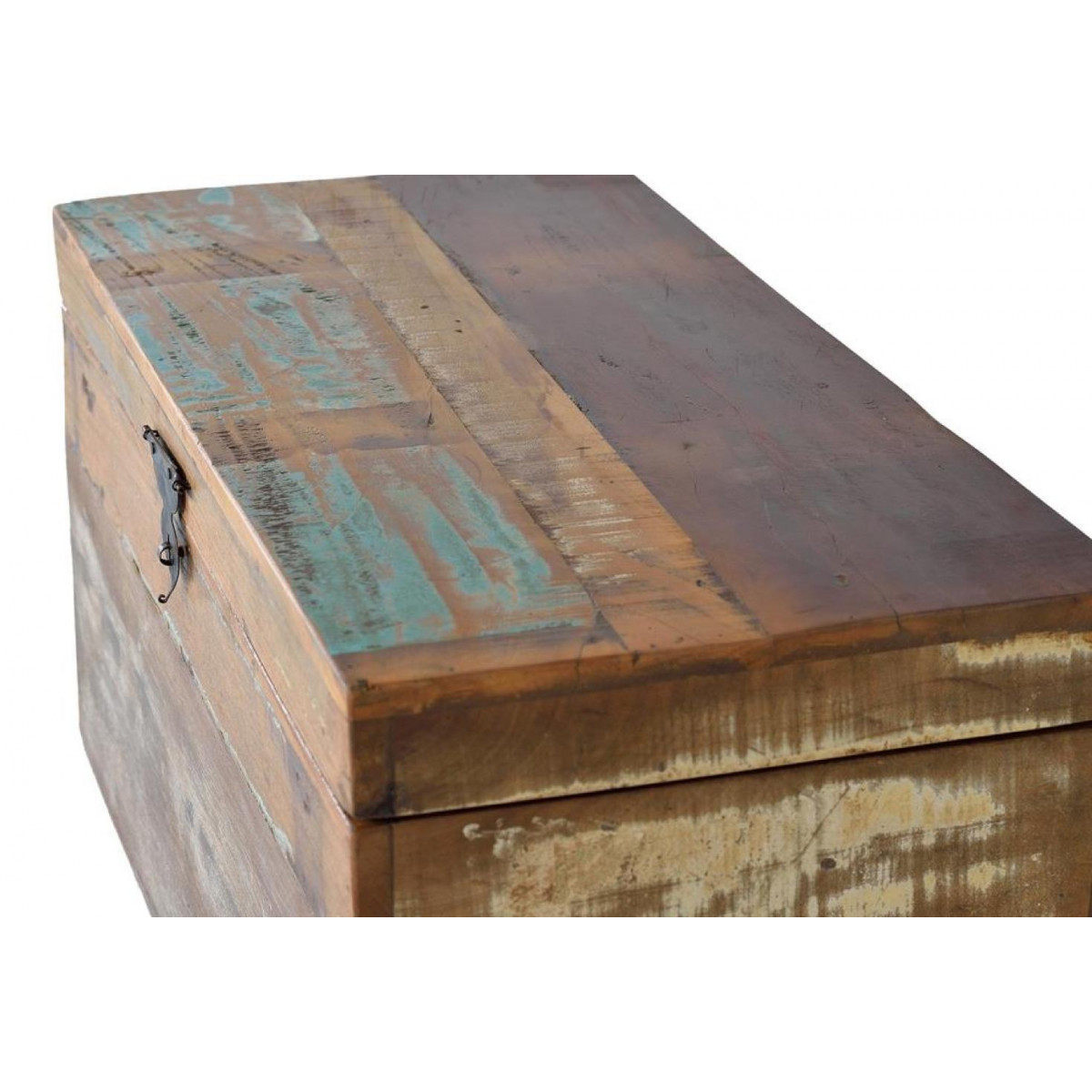 Coffre marron, DECORATION D’AUTREFOIS