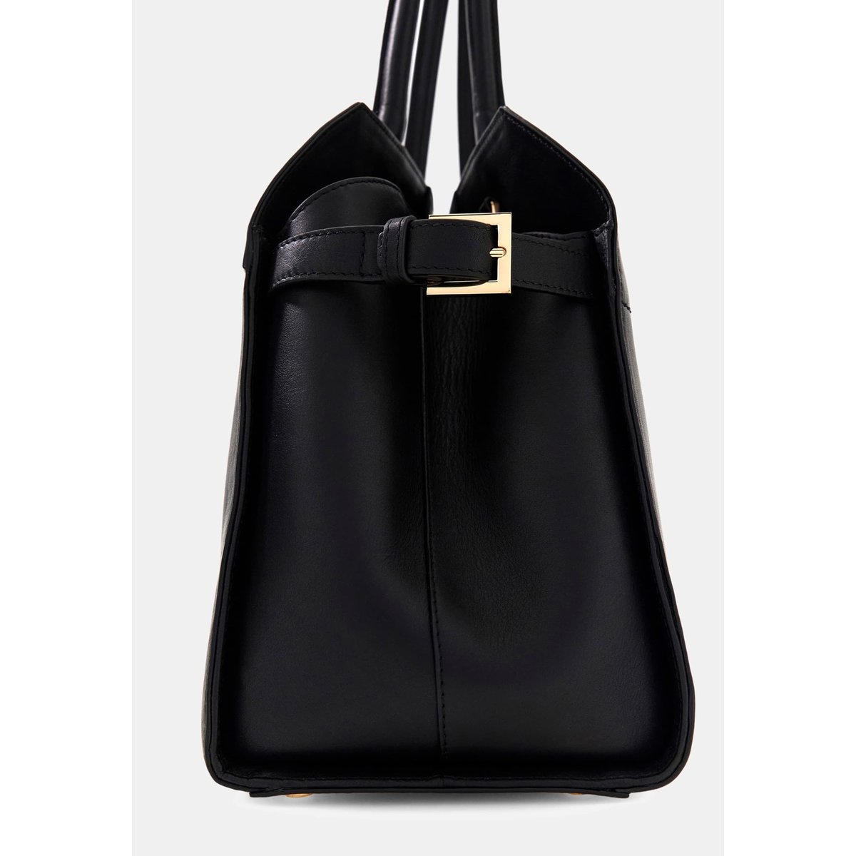 Sac À Main En Cuir Véritable Liza noir, GUESS
